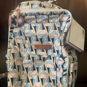 NEW w/ Tags Jujube Minibe rose colored glass